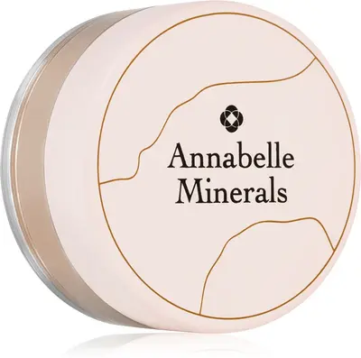 Annabelle Minerals Matte mineral powder foundation for a matte finish color Natural Fair 4 g