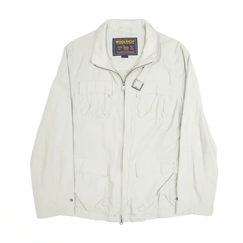 WOOLRICH Casual Beige Jacket Womens L