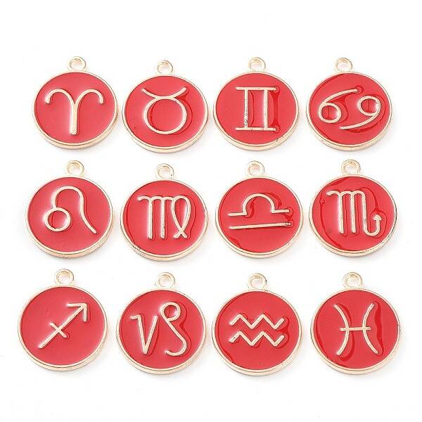 Alloy Enamel Pendants