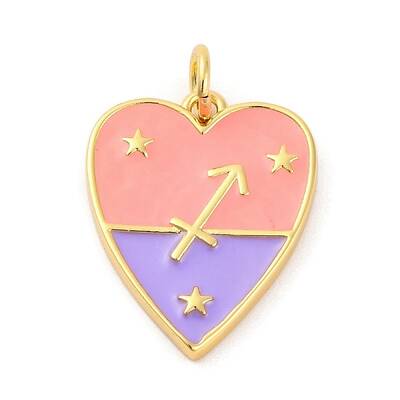 Brass Enamel Pendants