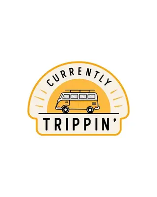 Currently Trippin | Sticker