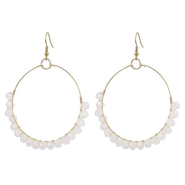 Glass Dangle Earrings