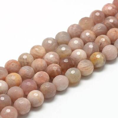 Natural Sunstone Beads Strands