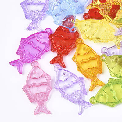 Transparent Acrylic Pendants