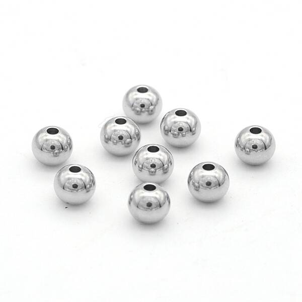 Non-Tarnish 201 Stainless Steel Beads