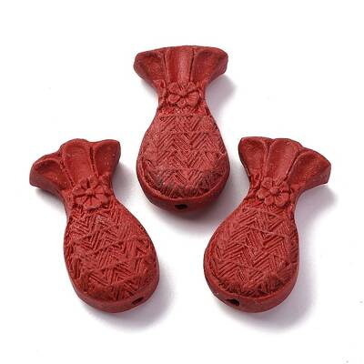 Cinnabar Beads