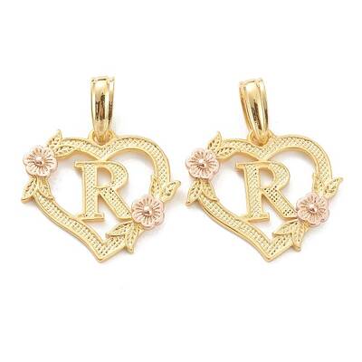 Real 18K Gold Plated Brass  Pendants