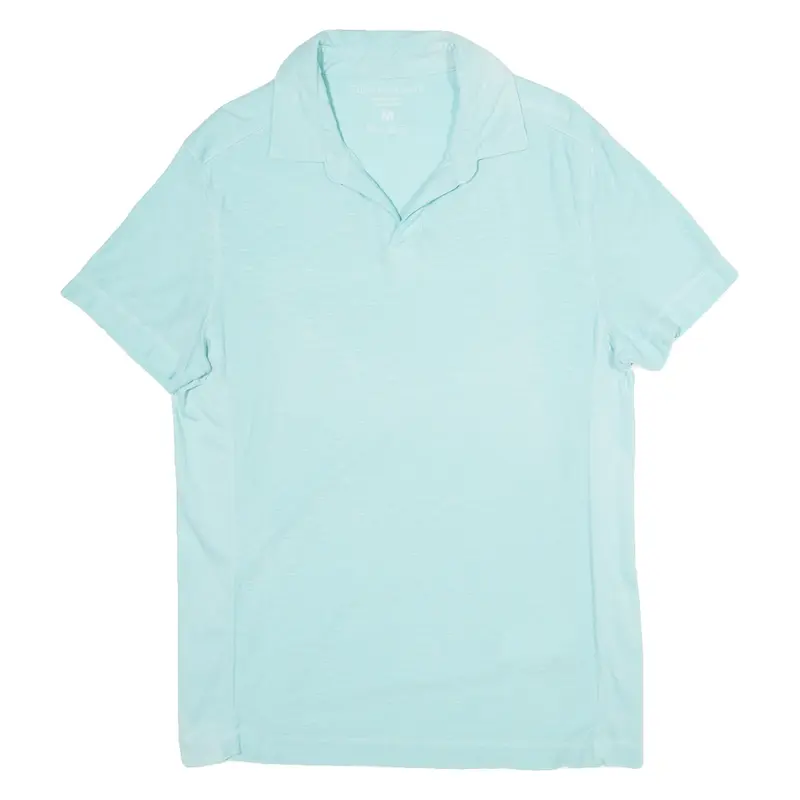 CALVIN KLEIN JEANS Mens Polo Shirt Blue M