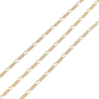 Yellow Gold Filled Figaro Chains