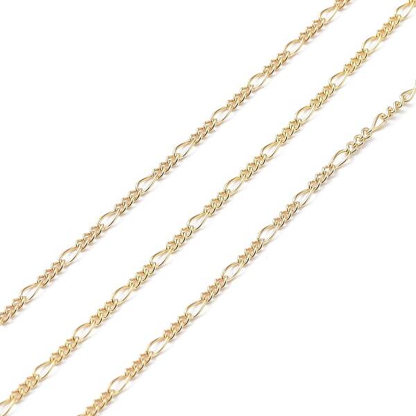Yellow Gold Filled Figaro Chains