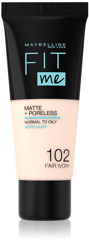 Maybelline Fit Me! Matte & Poreless Make-Up 102 Fair Ivory