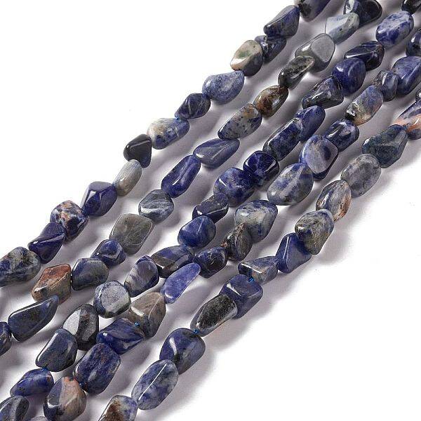Natural Sodalite Beads Strands