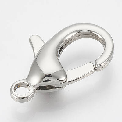 Tarnish Resistant 304 Stainless Steel Lobster Claw Clasps