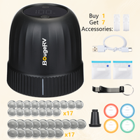 BougeRV Vacuum sealer ​with 7 Free Accessories Kit ,Auto Stop Mason Jar Vacuum Sealer Kit, Portable Vacuum Sealer for Wide ...