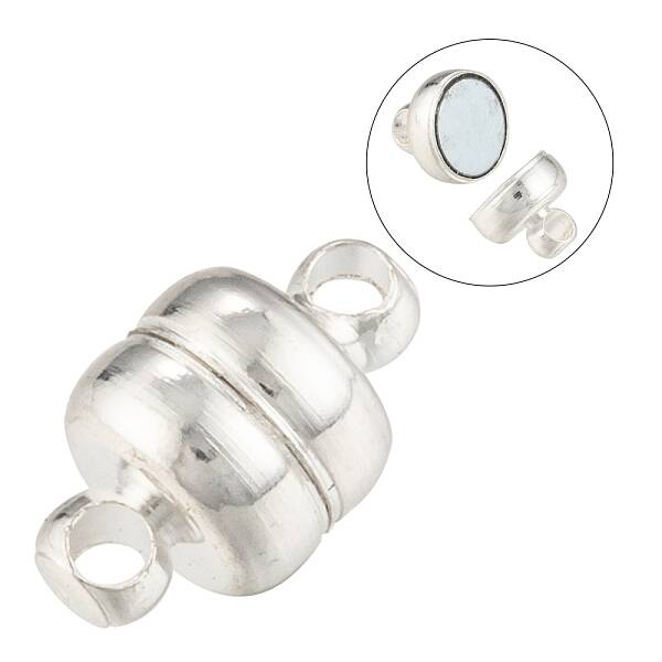 Brass Magnetic Clasps with Loops