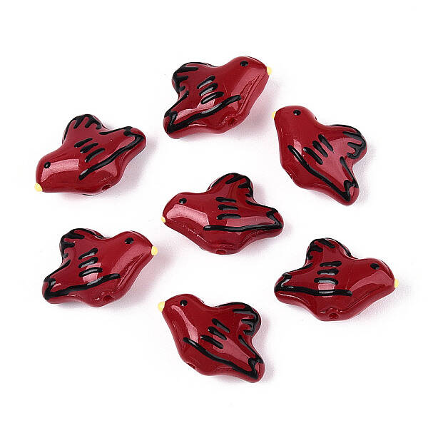 Handmade Lampwork Enamel Beads