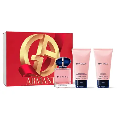 Giorgio Armani My Way - Edp 50 Ml (Refillable) + Body Lotion 50 Ml + Shower Gel 50 Ml