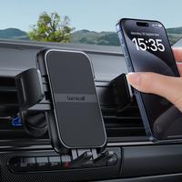 Lamicall Car Vent Phone Holder - 2024 Wider Clamp & Metal Hook [Thick Cases Friendly] Phone Holders for 4.7-7\