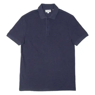 LACOSTE Slim Fit Mens Polo Shirt Blue L