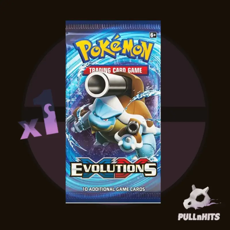 XY Evolutions Booster Pack Pokemon Trading Card Game