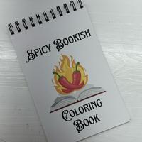 Spicy Bookish Coloring Book