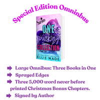 One Pucking Collection: Special Edition. Signed Omnibus with Sprayed Edges and three bonus holiday epilogues.