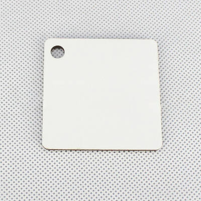 Sublimation Double-Sided Blank MDF Keychains
