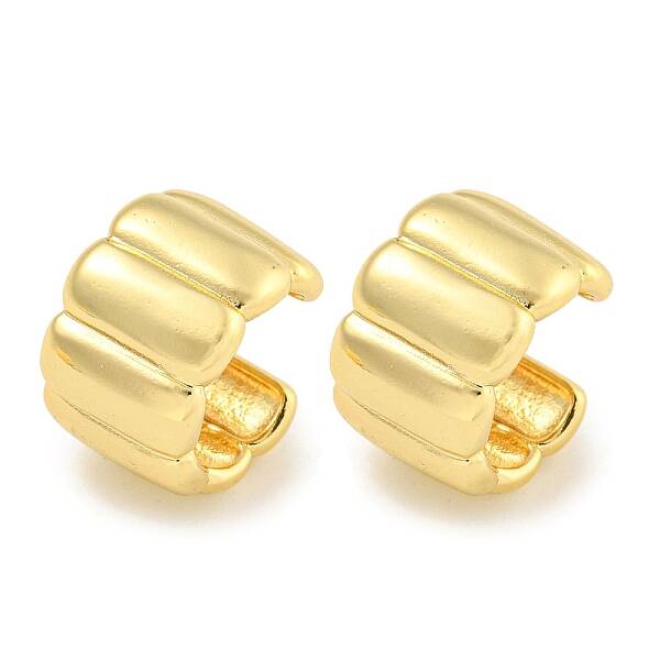 Brass Cuff Earrings for Women