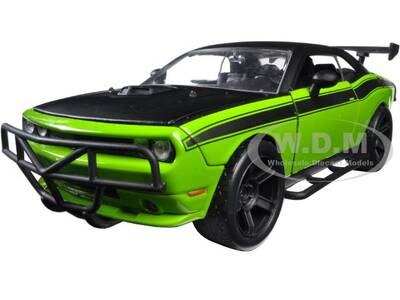 Lettys Dodge Challenger SRT8 Off Road Green and Black \