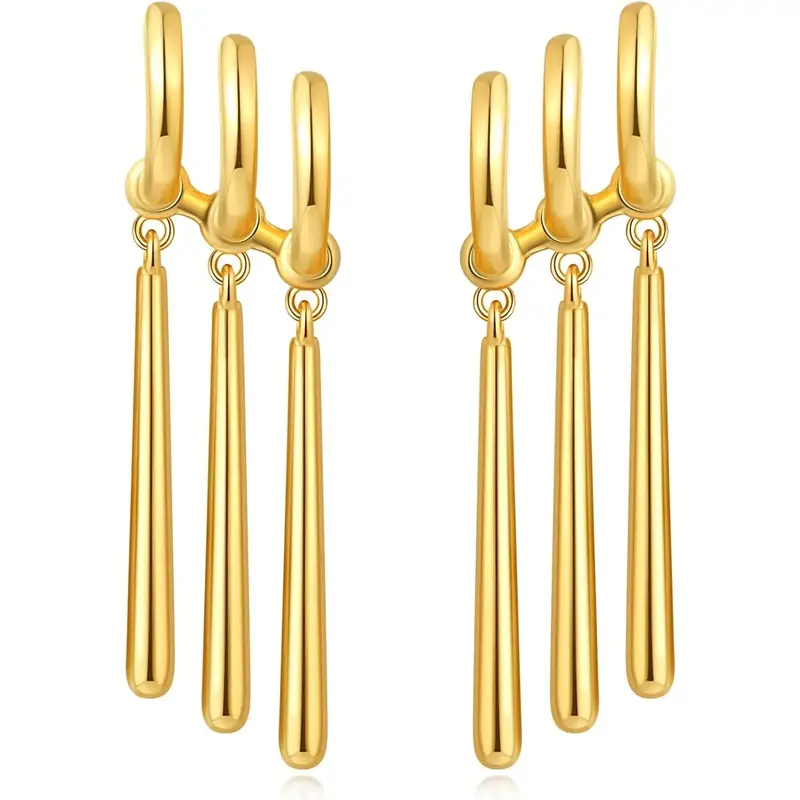 Jstyle  Anime Inspired  Earrings - -Plated Fashion Statement for Anime Lovers