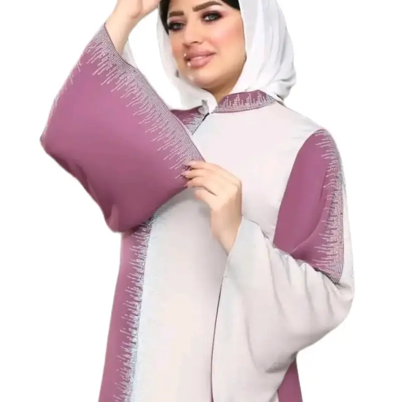 Muslim Women's Beautiful Dress - Islamic Clothing black (3X 58)