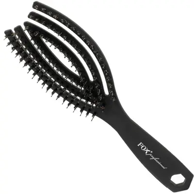 FOX FLEX Nylon Boar Black Mat - Hairbrush