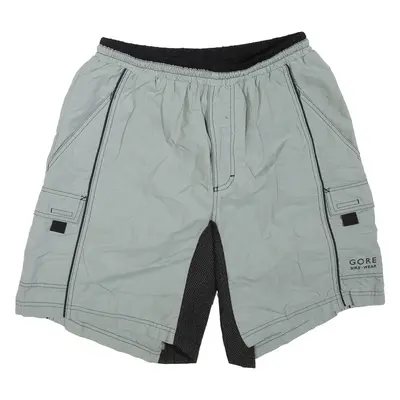 GORE BIKE WEAR Mens Sports Shorts Grey XL W30