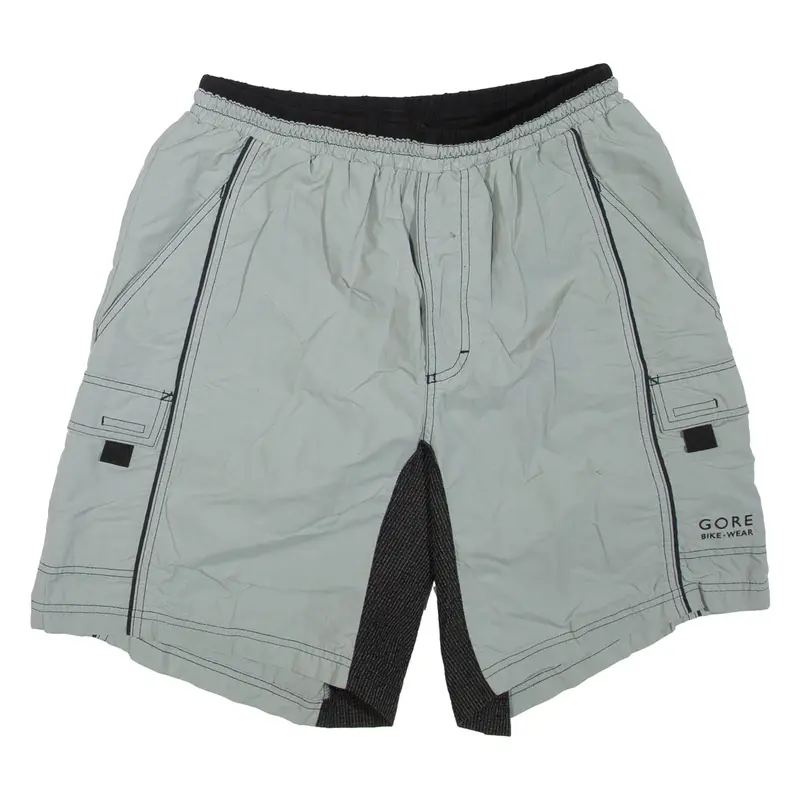 GORE BIKE WEAR Mens Sports Shorts Grey XL W30