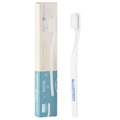 La saponaria Bio&Smile - Vegetable Fibre Toothbrush with Soft Bristles