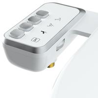 Modern Dual Nozzle Bidet Toilet Attachment, Adjustable Water Pressure Control Bidet Toilet Attachment, Self Cleaning Nozzle,...
