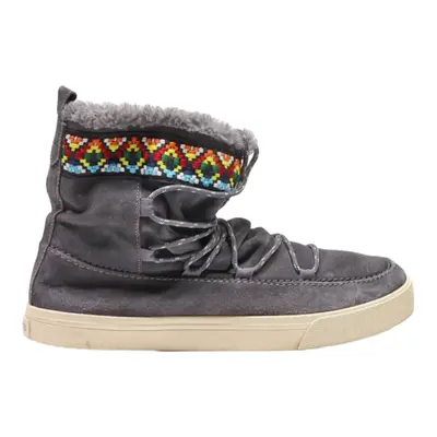 TOMS Ankle Boots Black Synthetic Womens UK 9
