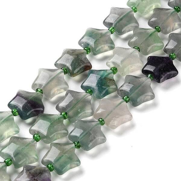 Natural Fluorite Beads Strands