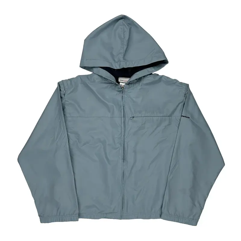Reebok Jacket - Medium Blue Polyester