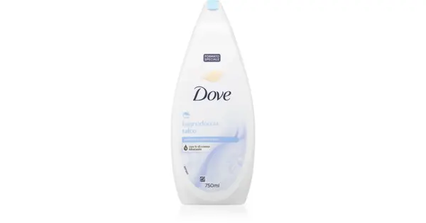 Dove Talcum Shower Gel 750 ml