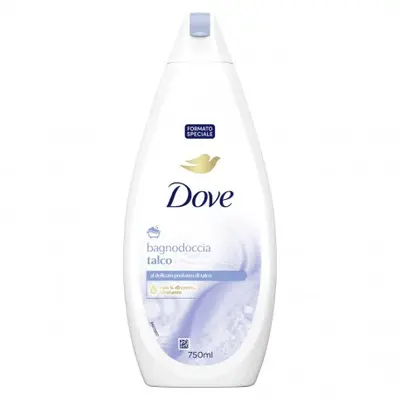 Dove Talcum Shower Gel 750 ml