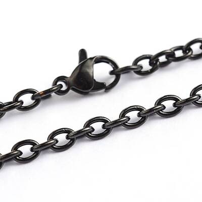304 Stainless Steel Cable Chain Necklaces