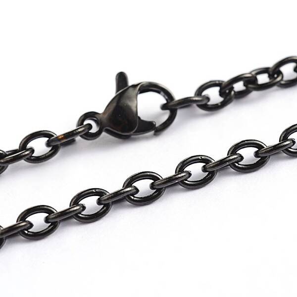 304 Stainless Steel Cable Chain Necklaces