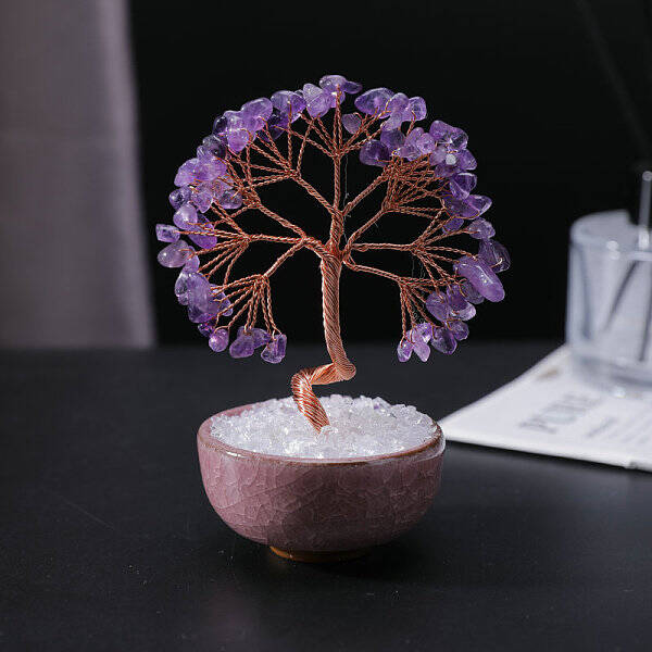 Natural Amethyst Sculpture Display Decorations