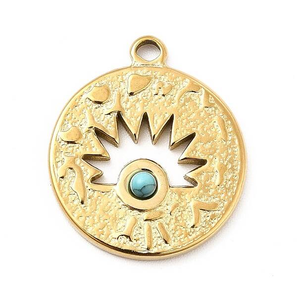 Synthetic Turquoise Pendants