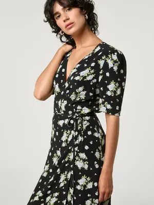 Dress Gabin Noir | Color: NOIR | Size: FR-40