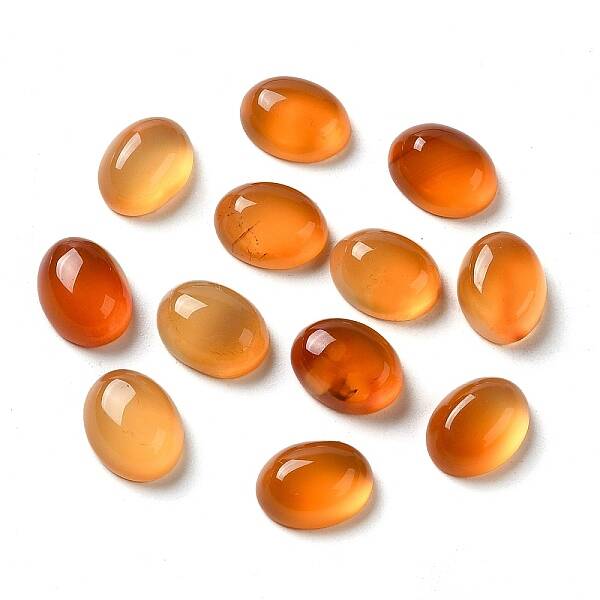 Natural Red Agate Cabochons