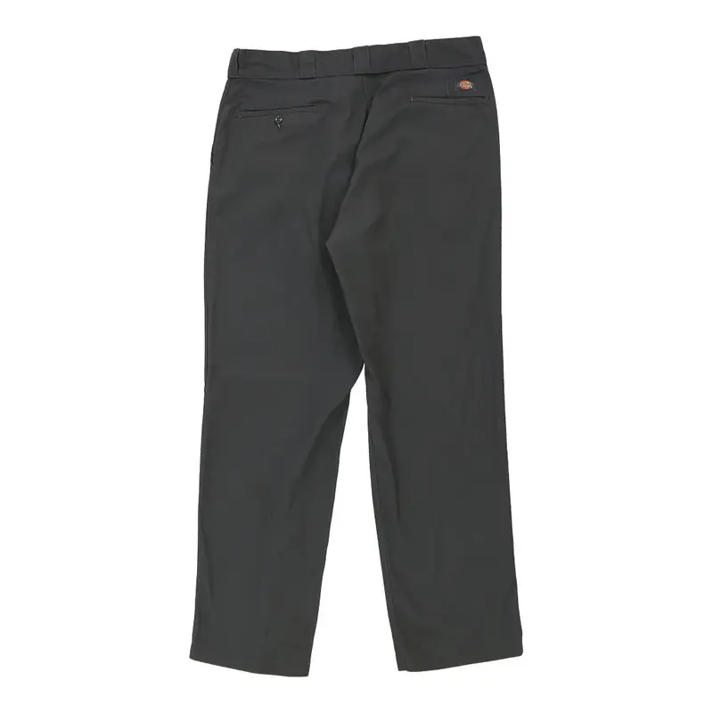 874 Dickies Trousers - 37W 31L Grey Polyester