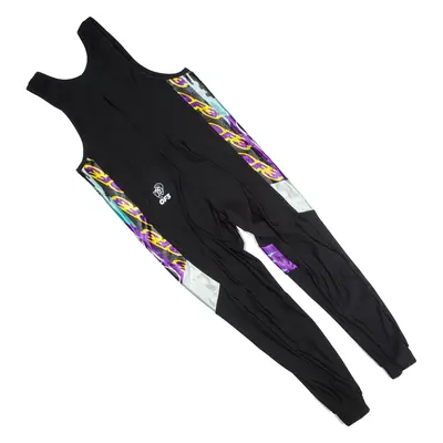 OF3 Mens Overalls Black Slim 2XL W36 L27