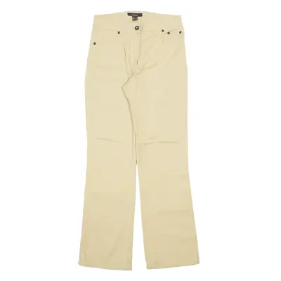 BARBOUR Trousers Beige Regular Straight Womens W26 L29